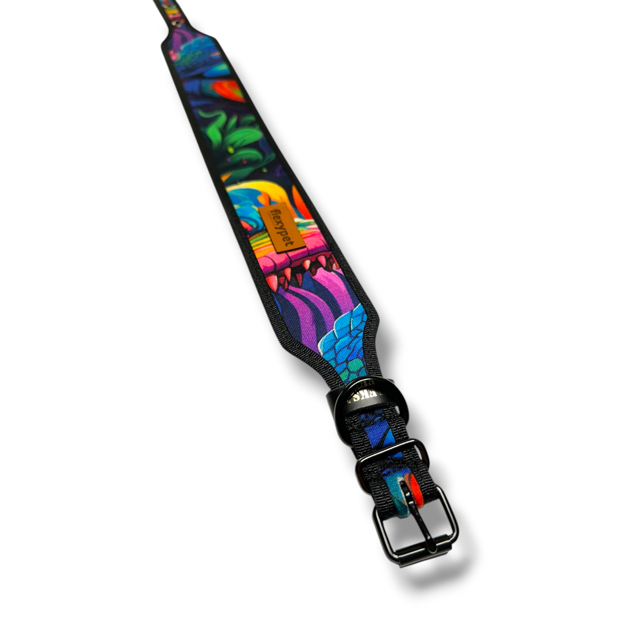 Fabric collar Dinosaur