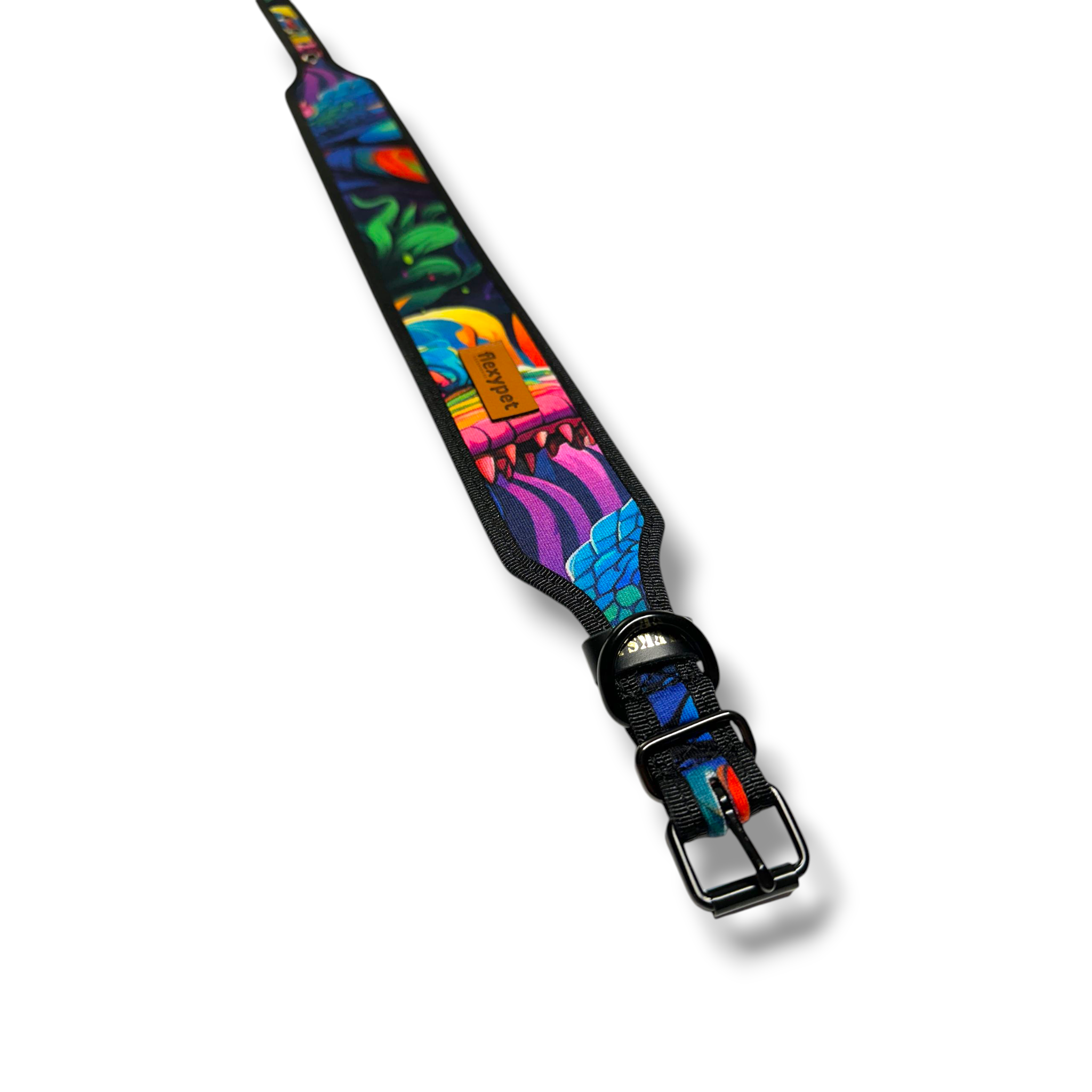 Fabric collar Dinosaur