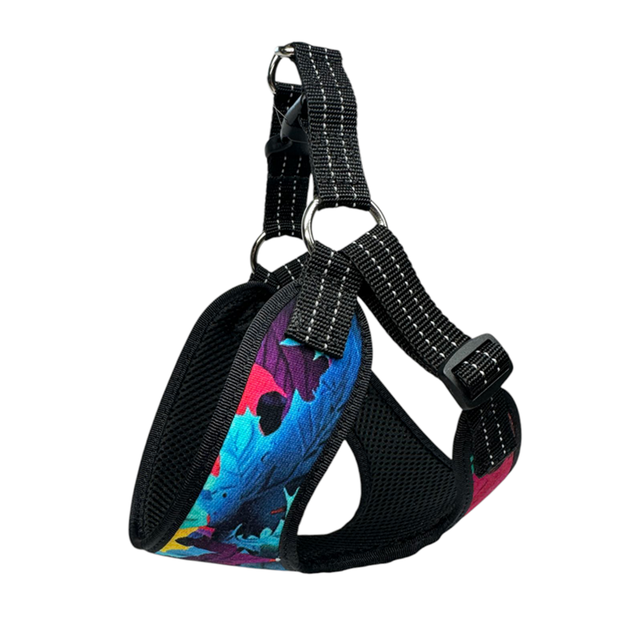 Harness for medium and large breed dog colorful