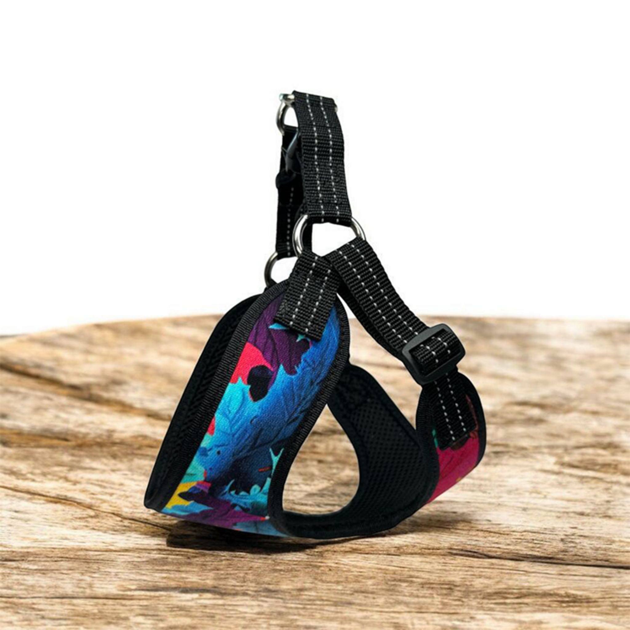 Harness for medium and large breed dog colorful