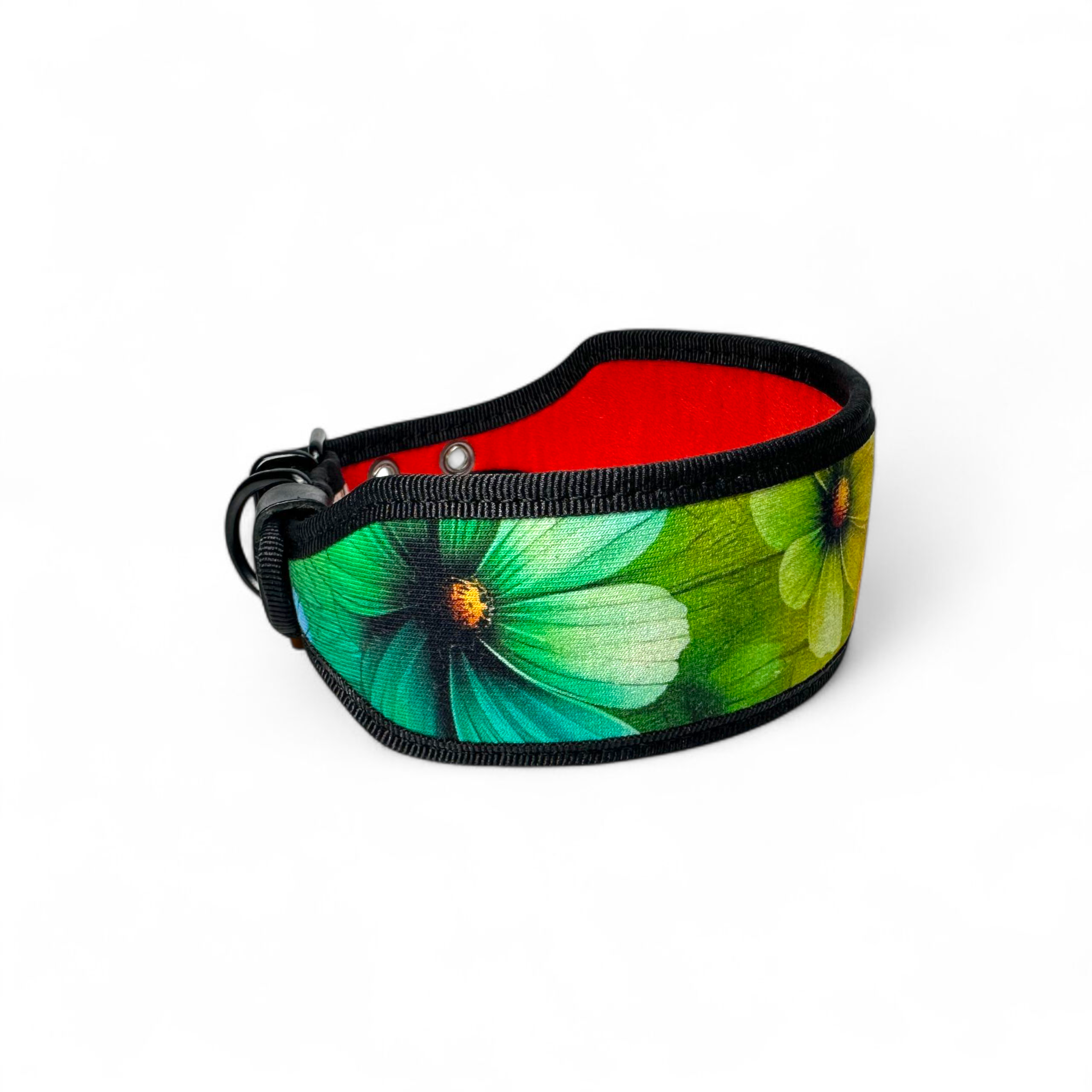 “Tropical Bloom” Premium Dog Collar