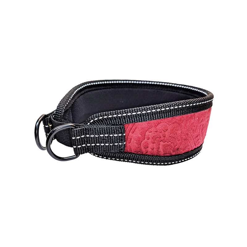 Fabric collar Burgundy