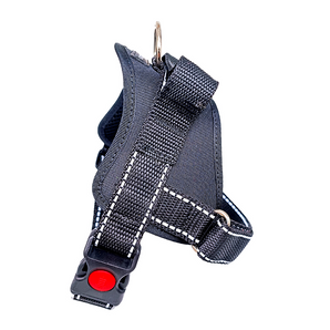 Harness designed for medium and large breed dog with handle Black life